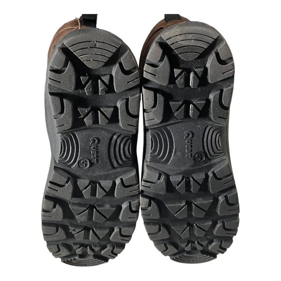 Quest Winter Boot Boy's Black Brown Sz 5 3M Thinsulate Lace Up Pac Leather Upper - Picture 8 of 8